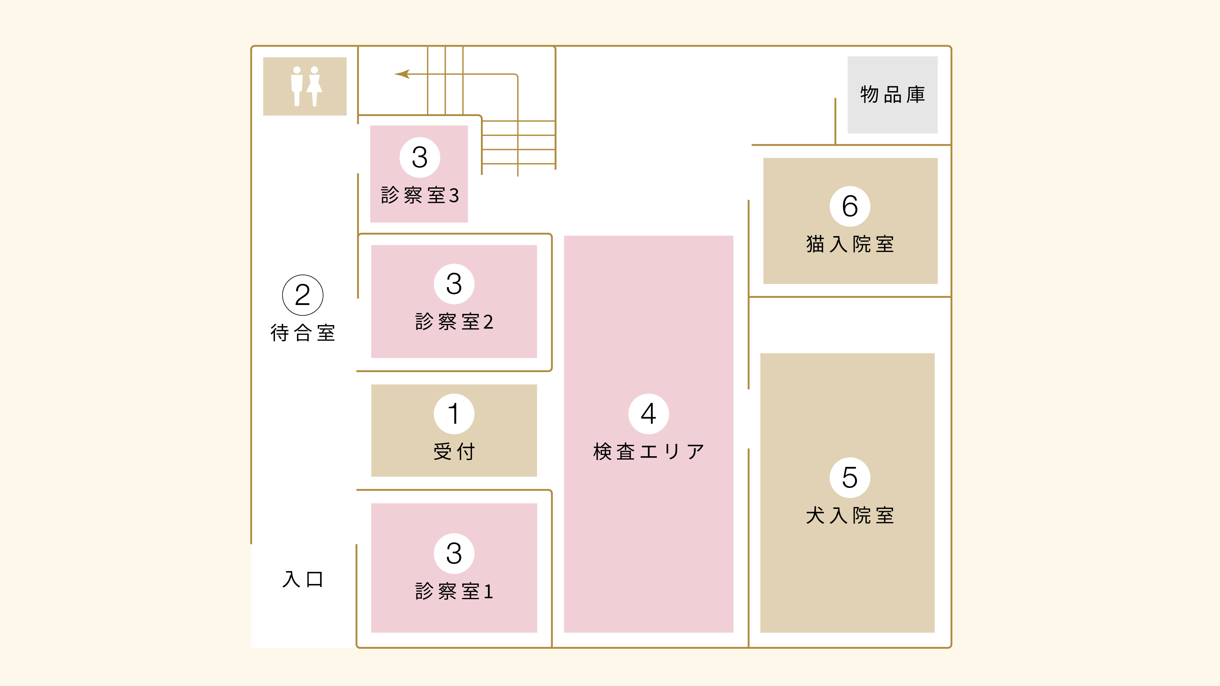 1Fフロアマップ